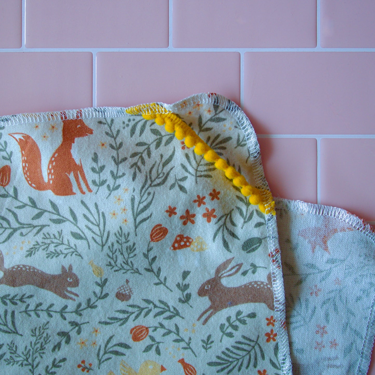 Autumn Woodland Tea Towel
