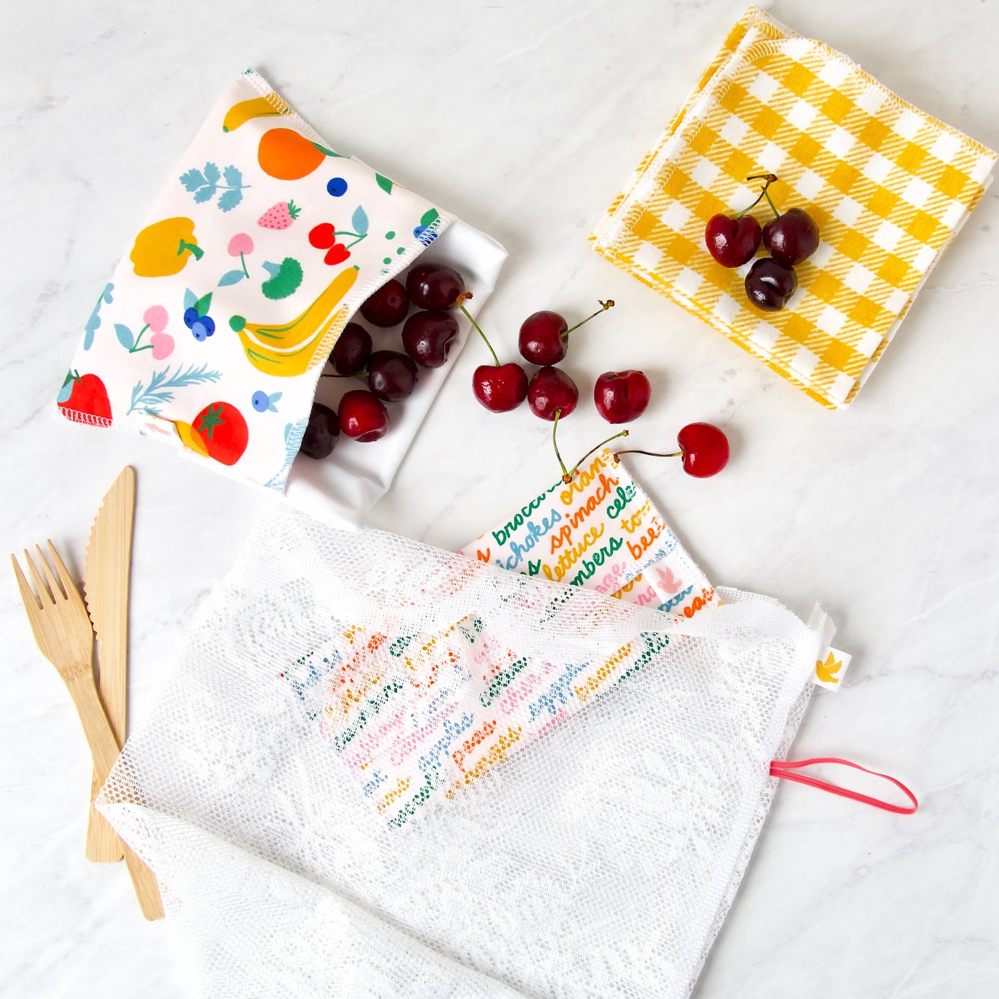 Best Summer Yet Eco-Bundle featuring Fruits and Veggies