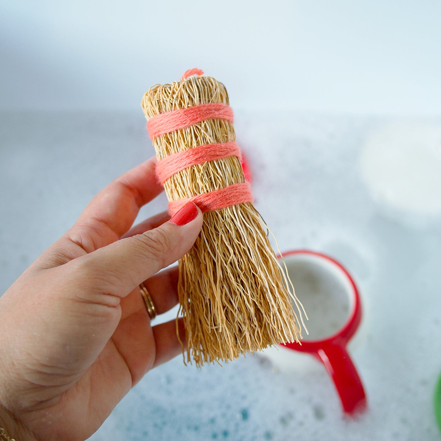 Escobetas de Raiz - Zero Waste Root Dish Scrubbers in Fun Colors