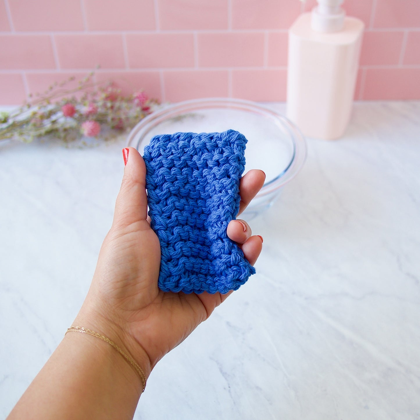 Reusable Sponge Pack in Cool Tones