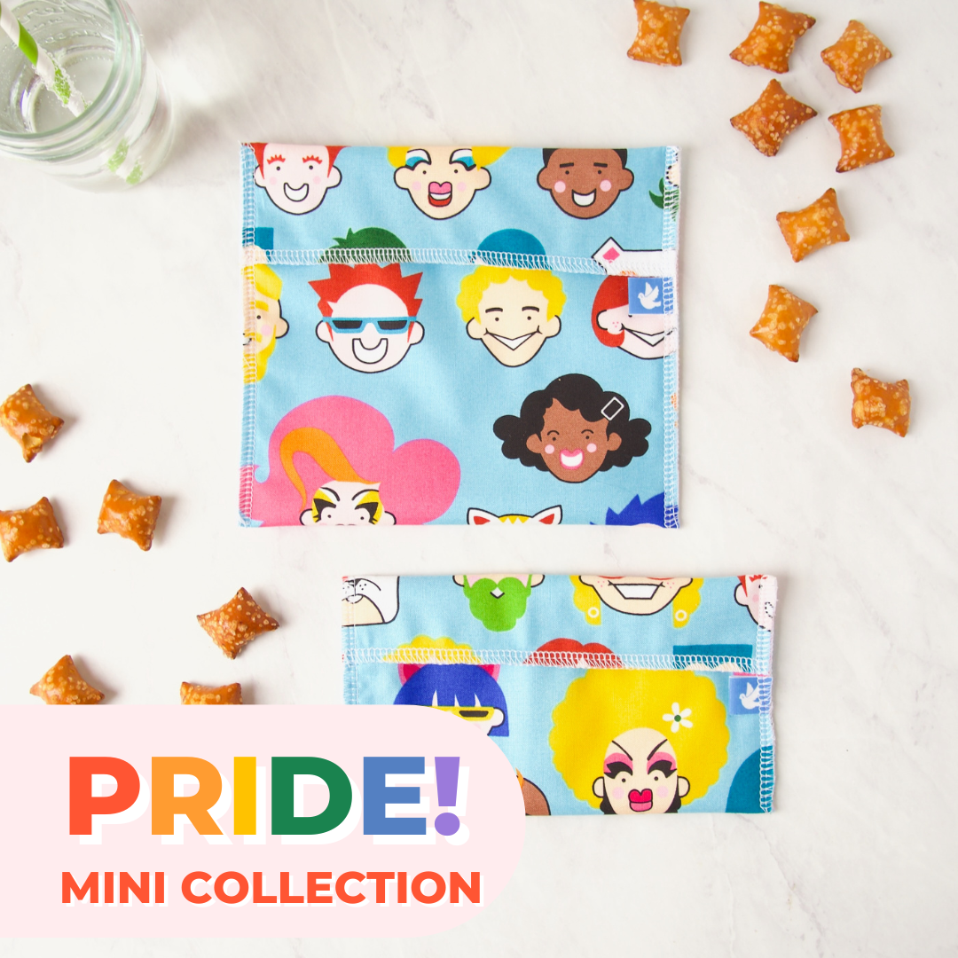 PRIDE! Mini Collection Reusable Napkins in Rainbow