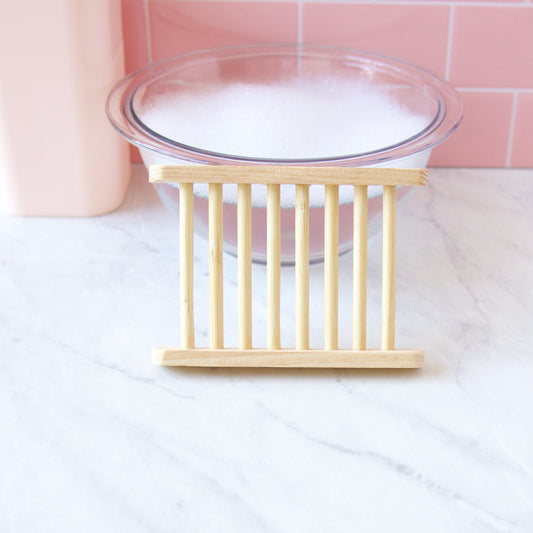 Bamboo Sponge Rest
