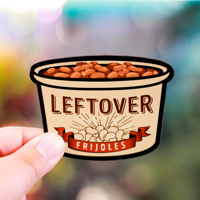 Frijoles Leftover Magnet