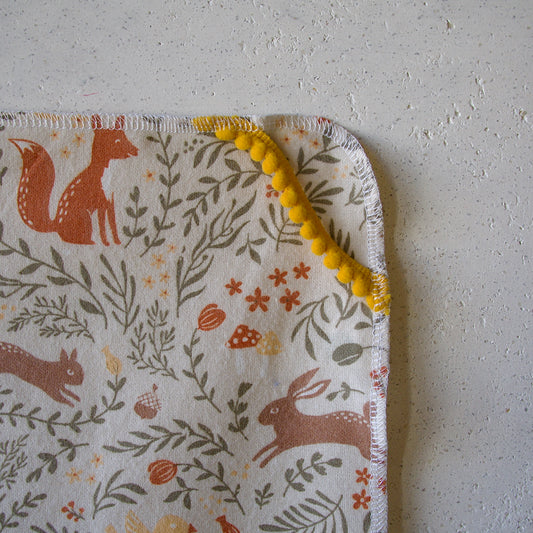 Autumn Woodland Tea Towel