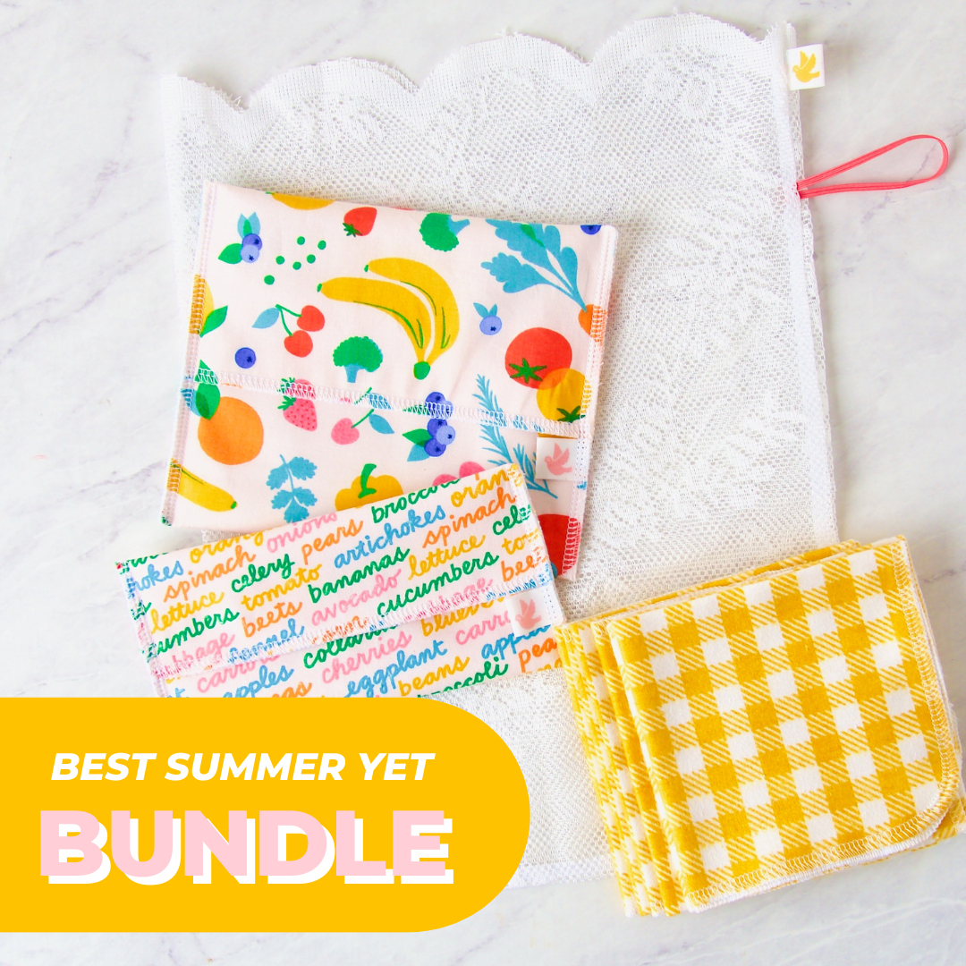 Best Summer Yet Eco-Bundle featuring Fruits and Veggies