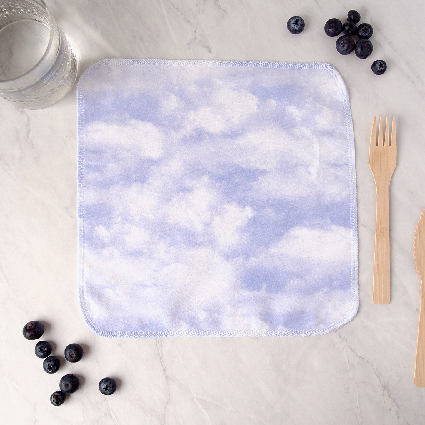 Reusable Napkins in Realistic Clouds