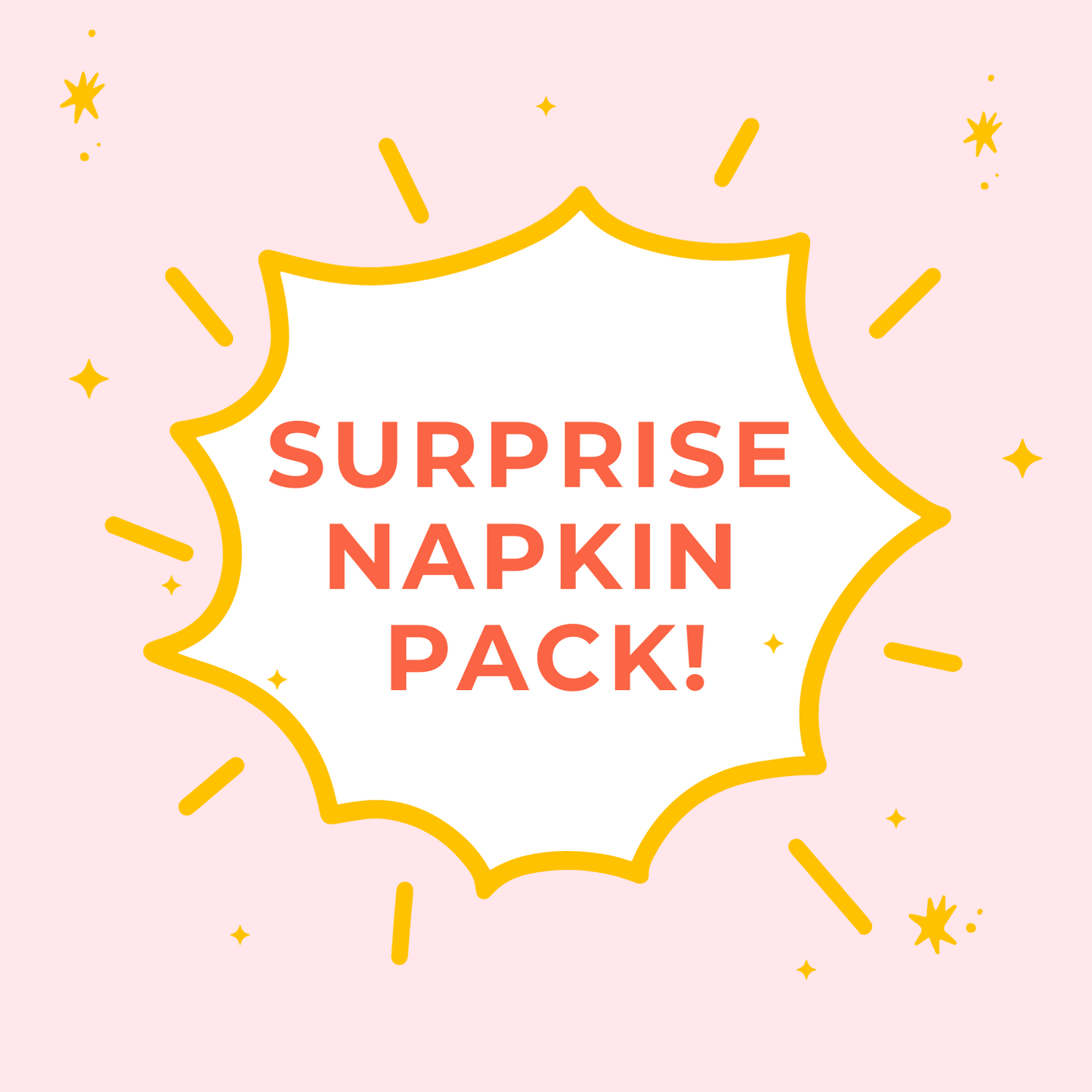 Surprise Napkin Pack