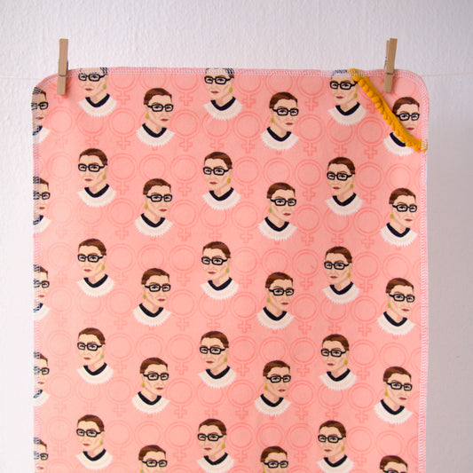 Ruth Bader Ginsberg Tea Towel